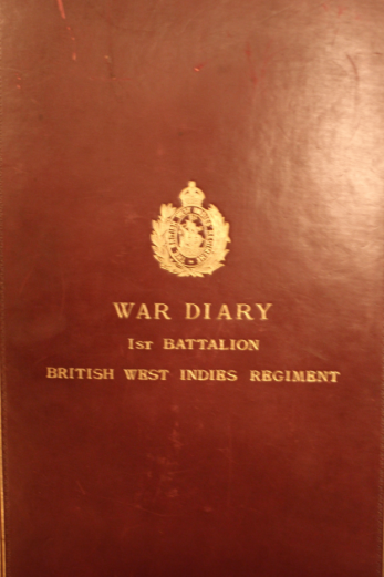 The War Diary of the First Battalion who fought across the Middle East. 