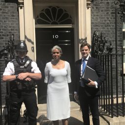 WIC visits 10 Downing Street for meetings